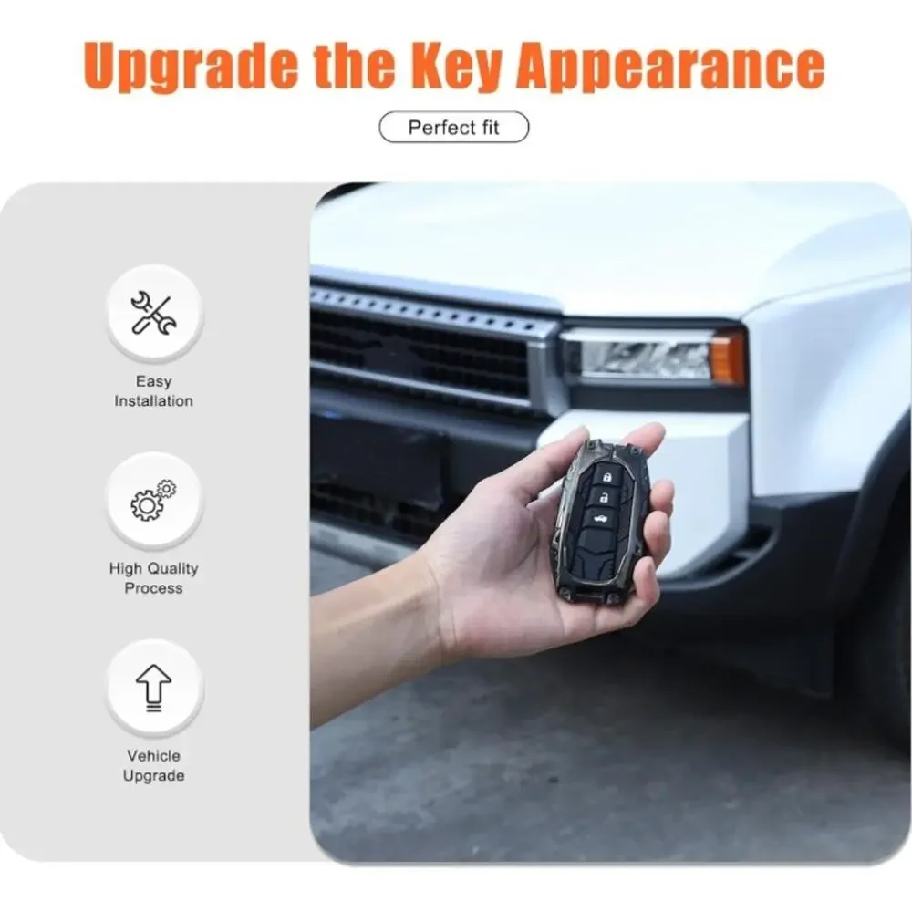 Key Fob Cover Black for Toyota Land Cruiser 250 LC250 Prado J250 New Open Box